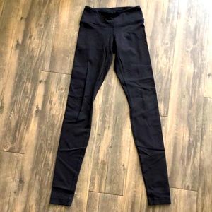 Lululemon wonder unders, black